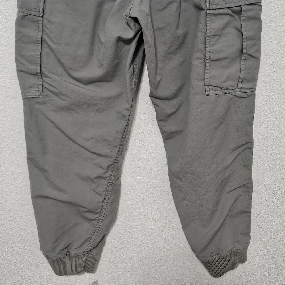 J Crew cargo jogger pants see description for sizing linen blend